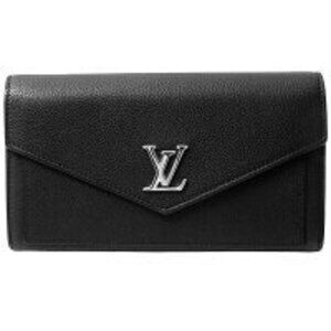 Louis Vuitton Wallet Portefeuille My Lock Me Taurillon Leather Noir Black
